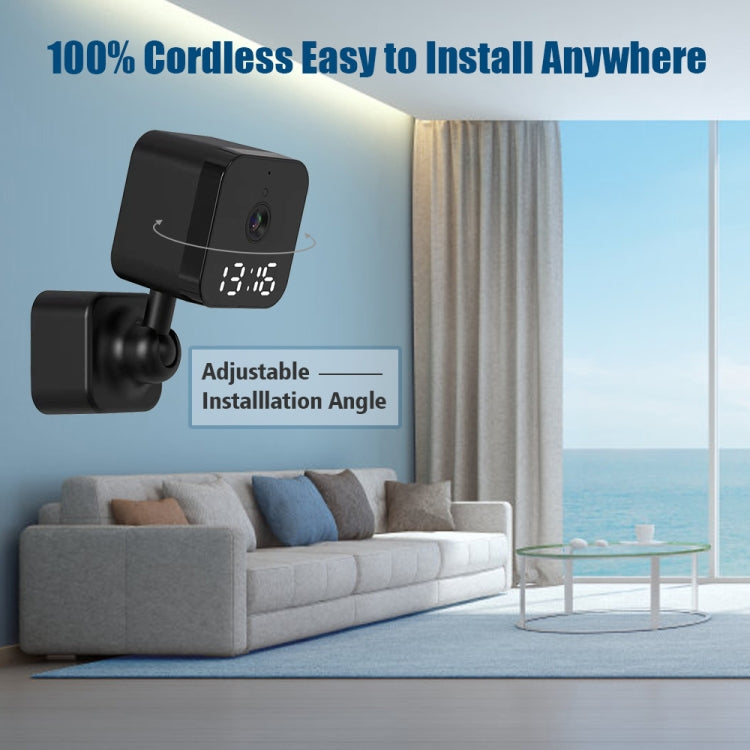 DP27 1080P Clock Plug Card WiFi Camera, Support Two-way Voice Intercom & Mobile Monitoring, US Plug, EU Plug DP27 1080P Clock Plug Card WiFi Camera, Support Two-way Voice Intercom & Mobile Monitoring, US Plug, EU Plug